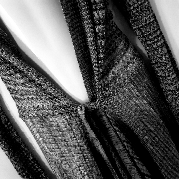 Romeo & Juliet Couture Tie Waist Waterfall Cardigan Size S/M - Picture 6 of 12